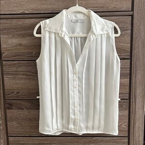 Chloe for Cartier button up top Sz S